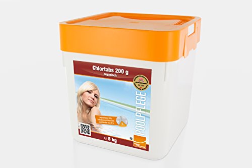 Steinbach Poolchemie, Chlortabs 200 g organisch, weiß, 10x10x20 cm, 0752205