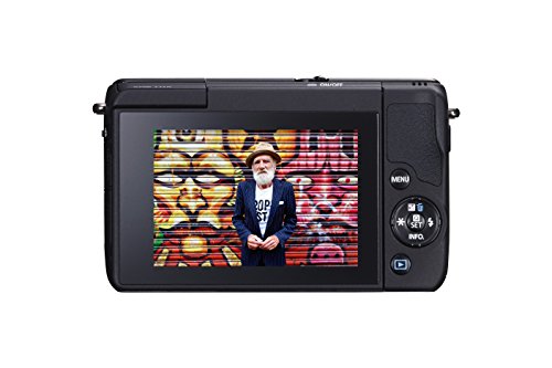 Canon EOS M10 DSLR Camera with EF-M 15-45 mm f/3.5-6.3 IS STM Lens - Black