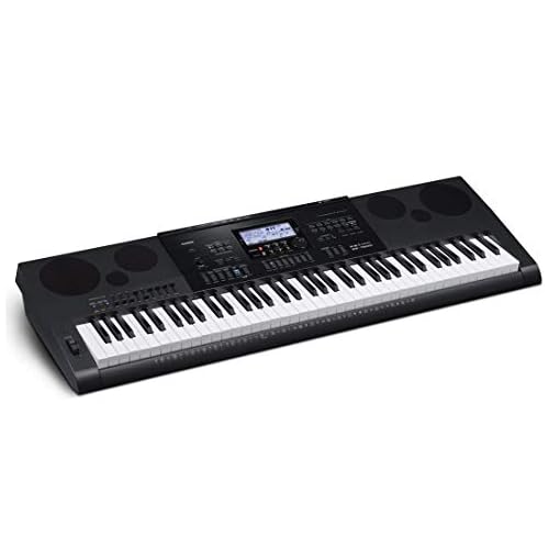 Casio WK7600 76-Key Workstation Keyboard with Power Supply and Piano tones, Black - Image 6