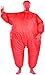 Produktbild Playtastic Kostüm selbstaufblasend: Selbstaufblasender Ganzkörperanzug, rot (Fastnacht-Verkleidung)