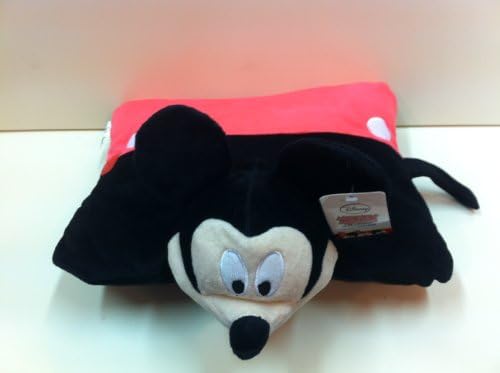 Disney Mickey Mouse 18" Cuddle Pet Animal Pillow Plush Extra Large 2in1 Animal Pets Pillow