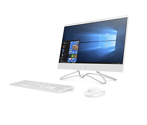 HP 22-c0231ns- All in One - Ordenador de sobremesa 21 5  FullHD  i3-8130  8GB RAM  1TB HDD  Intel Graphics  Windows 10   Color Blanco  con Teclado QWERTY Espa  ol y Rat  n