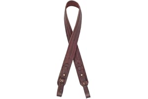 VlaMiTex Correa para Rifle Militar de Cuero con Antideslizante