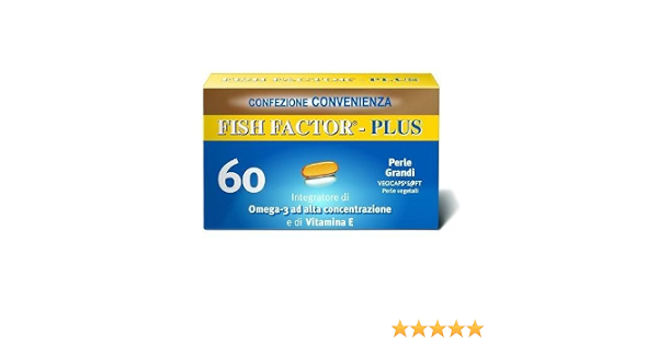 FISH FACTOR PLUS 60 PERLE GRANDI : Amazon.it