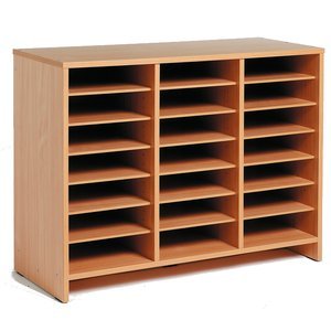 Preisvergleich Produktbild Meuble Moyen a Cases - Hetre