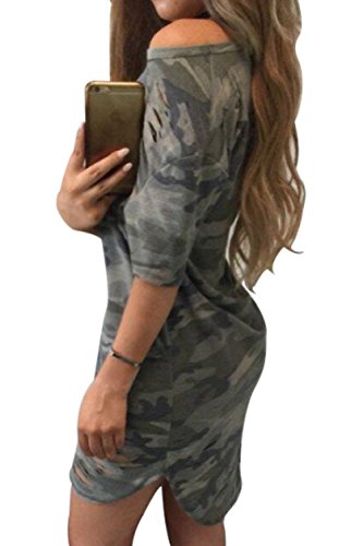 sachin and babi light blue dress UUIKLPOL Green Army Digital Camouflage Print Casual Cotton Feel Dresses for  Ladies,Short Sleeve,Flowy Maxi Dress for Spring at Amazon Women's Clothing  store main image 0