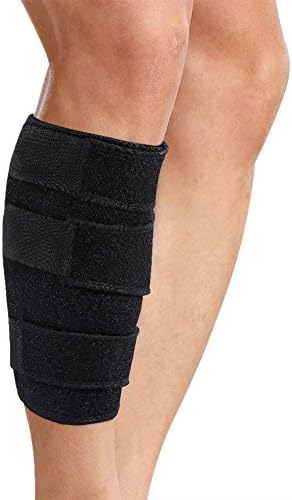 SHOLIND Unisex Calf Compression Sleeves for Relieving Calf Muscle Pain Adjustable Stick Strap