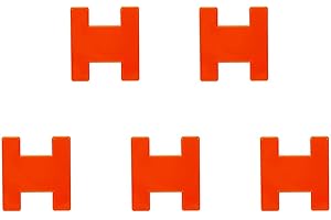 BEALIFE 5 Pieces H Block Marker Fishing Line Winder Professional Boat River Lake Stream Storage Board Organizer Tackle