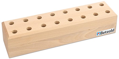 Scherenständer, für bis zu 16 Scheren - Aufbewahrung Bastelscheren Kinder Kinderscheren Schule Kindergarten Scheren Holzständer Scherenhalter Scherenbox Holzbox Malbox Bastelbox Bastelscheren
