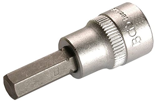 BGS Bit-Einsatz, 10 mm, 3/8 Zoll, Innen-6-kant, 8 mm, 2581