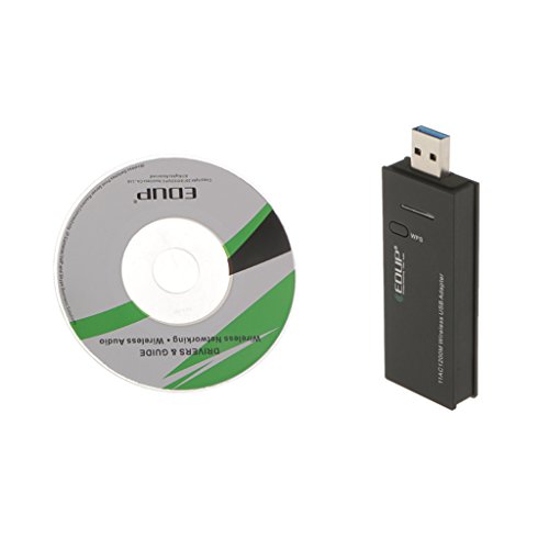 Baoblae EDUP EP-1602 11AC 1200M Dual Band Wireless LAN Card WiFi USB 3.0 Adapter Black RS.2450 (81.00% Off) - Amazon