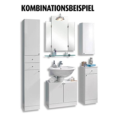 ROLLER Spiegel – weiß – Klappelemente - 3