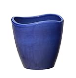 Für den Innen- und Außenbereich - Für Direktbepflanzung und als Übertopf mit Kunststoff Einsatz geeignet - Der Blumentopf hat ein Bodenloch für den Wasserablauf und besitzt eine hervorragende Standfestigkeit