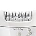 Philips SatinPerfect Deluxe HP6581/00 Wet and Dry Epilator with Shaver Head, Precision Epilator & Tweezers