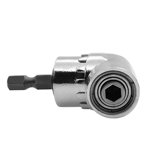 migimi 105 ° Winkel Verlängerung 1/10,2 cm 6-mm-Bohrer Schraubendreher Sockel Halter Adapter - 7