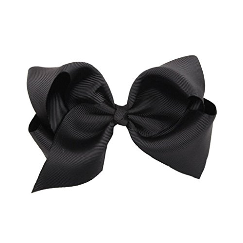 1Pc Kids Girls Large Bow Alligator Knot Ribbon Hair Clip Accessories