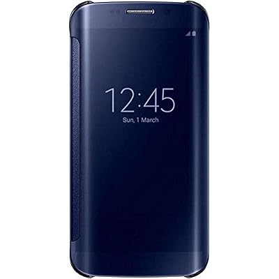 Samsung Clear View Etui pour Samsung Galaxy S6 Edge Noir