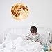 Produktbild Lumineszente Mond PVC-Aufkleber-Gelb Haushaltsprodukte Alltag liefert Familie vertraut Artikel des täglichen Gebrauchs (Gelb)