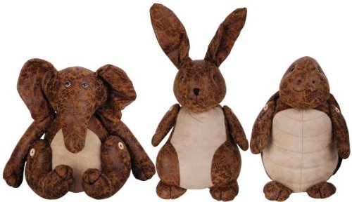 Türstopper aus Kunstleder Tiermotiv Hase