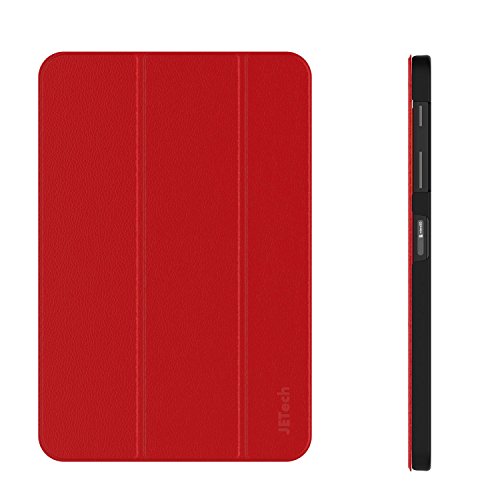 Galaxy Tab A 10.1 Hülle, JETech Slim-Fit Smart Hülle Schutzhülle Tasche für Samsung Galaxy Tab A 10.1″ (SM-T580 / T585) Tablet mit Einschlaf / Aufwach Funktion (Rot) - 4