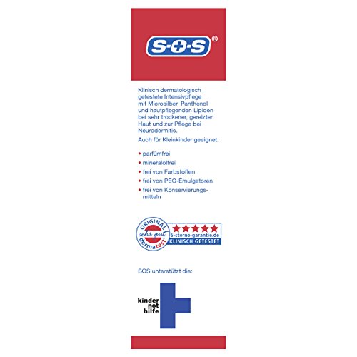 SOS MicroSilber Creme (2er Pack) – Zur Pflege bei Neurodermitis und trockener Haut (2x100ml) - 4