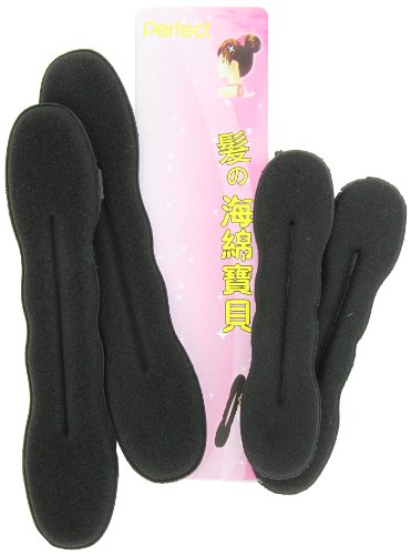 World Pride Dutt-Stylingband, Schaumstoff, 2 x groß, 2 x klein