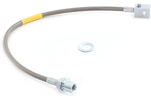 FAPO SHOCK Extended Rear Stainless Steel Brake Lines for 1971-1991 Chevy C/K 10 15 20 K5 Blazer 4-6" Lift