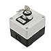 Produktbild Sourcingmap® AC 660 V 10 A Drei 3 Position Key Lock Rotary Selector Select Switch Station