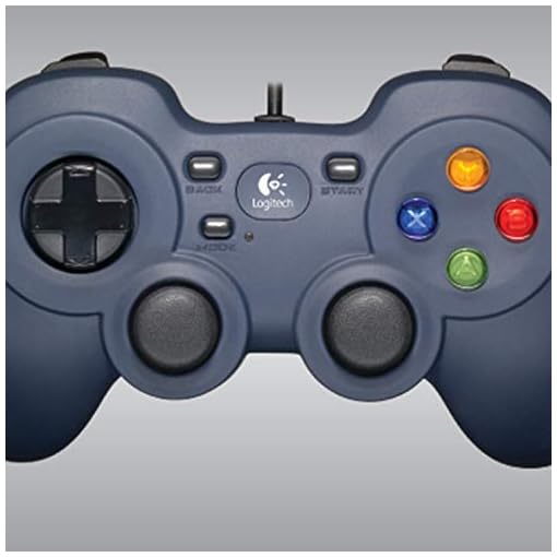 Logitech G F310 Wired Gamepad, Controller Console Like Layout, 4 Switch D-Pad, 1.8-Meter Cord, PC/Steam/Windows/AndroidTV - Grey/Blue - Image 5
