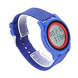 XiYuanShangMao Fashion Watch Smart Stoppuhr Wasserdichte Silikon-Sportuhren (Blau)