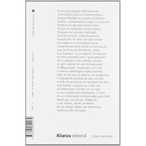Política : conceptos políticos fundamentales (El Libro De Bolsillo - Ciencias Sociales)