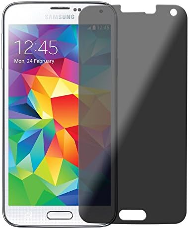 Samsung Galaxy S5 Privacy Protector real glass darkened Screen Protector 9H Tempered Glass by PhoneStar