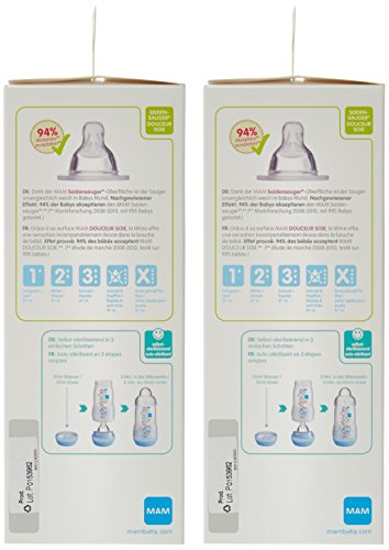 MAM 99921511 – Anti-Colic 260 ml, Doppelpack für Jungen - 5