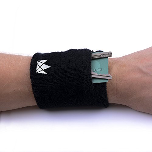 The Friendly Swede 2er-Set Schweißarmband mit praktischer Reißverschlusstasche - 3