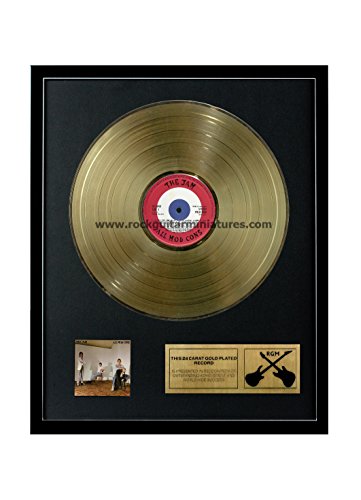 Rock Guitar Miniatures RGM1130 The Jam - All Mod Cons Gold Disc 24K Plated LP 12