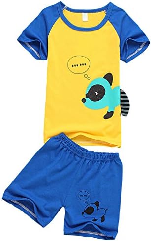 Babe New Baby Clothing Set Cartoon Dogs Boys Girls Clothes (0-1 years, red)