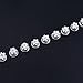Imixlot Bridal Wedding Clear Crystal Swirl Hair Twists Coils Spirals Hair Pin Clip Accessories (pcak of 12) (#6)