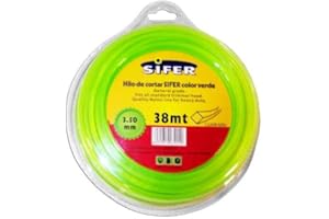 Sifer hilo desbrozadora verde cuadrado 3.50 mmx 38 mt 48222073