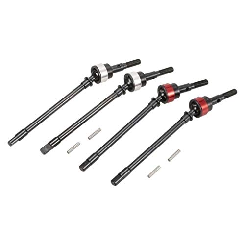 Preisvergleich Produktbild Fcostume Edelstahl CVD-Antriebswelle für Axial SCX10 Crawler Ferngesteuertes Auto (as Shown)