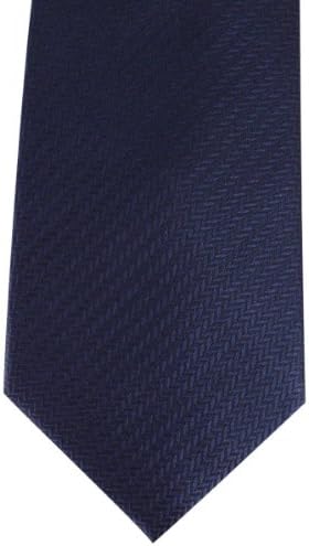 Navy Herringbone Tie by David Van Hagen