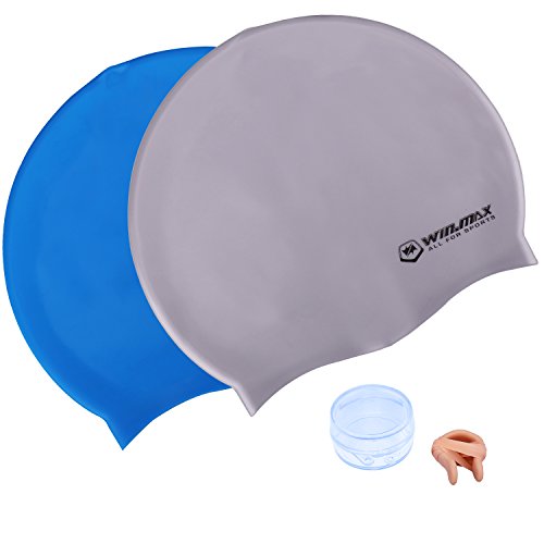 Buy Swimming Hat，Silicone Swimming Cap 