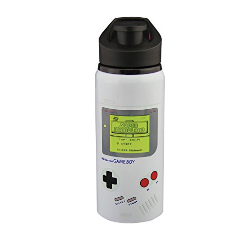 Preisvergleich Produktbild Nintendo Game Boy Trinkflasche - Nintendo Game Boy Wasserflasche Retro