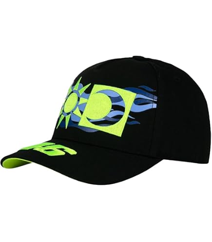 Valentino Rossi Collezione VR46 Monster Camp, Zaino Edizione Limitata Unisex Adulto, Nero, Unica