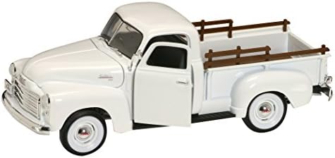 Lucky Die Cast GOTZ92648WH 1:18 Scale White Road Signature 1950 GMC Pick up Truck Die Cast Model Car
