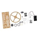 DIY Selbst zusammengebautes Technologie-Puzzlespiel DIY Rad-Reifen-Fernbedienung RC Hubschrauber-Modell Toy Robot Science.