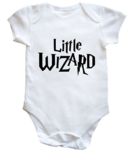 HippoWarehouse LITTLE WIZARD baby vest boys girls