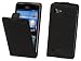 Produktbild Perfect Case ® Stil Better PREMIUM QUALITÄT Echtleder Flip Case für LG P880 Optimus 4X HD - Schwarz