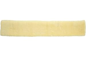 AMAHORSE Guscio SOTTOPANCIA in Montone Sintetico TG Unica Colori Assortiti (Nero)