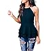 Produktbild LEXUPE Frauen-Sommermode äRmellose Oberteile Aus Schulter Mini TopsDamen-Sommermode äRmelloses Halfter Top Schulterfrei Top