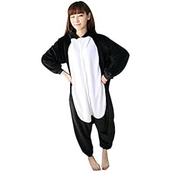 Molly Kigurumi Pijamas Traje Disfraz Animal Adulto Animal Pyjamas Cosplay Homewear S Negro Gato